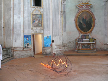 Interno del Monastero Chiesa della Beata Vergin